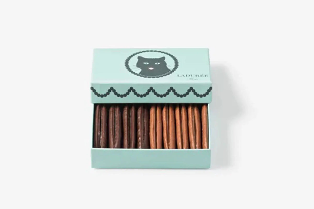 Langue de Chat Gift Box - Dark & Milk Chocolate