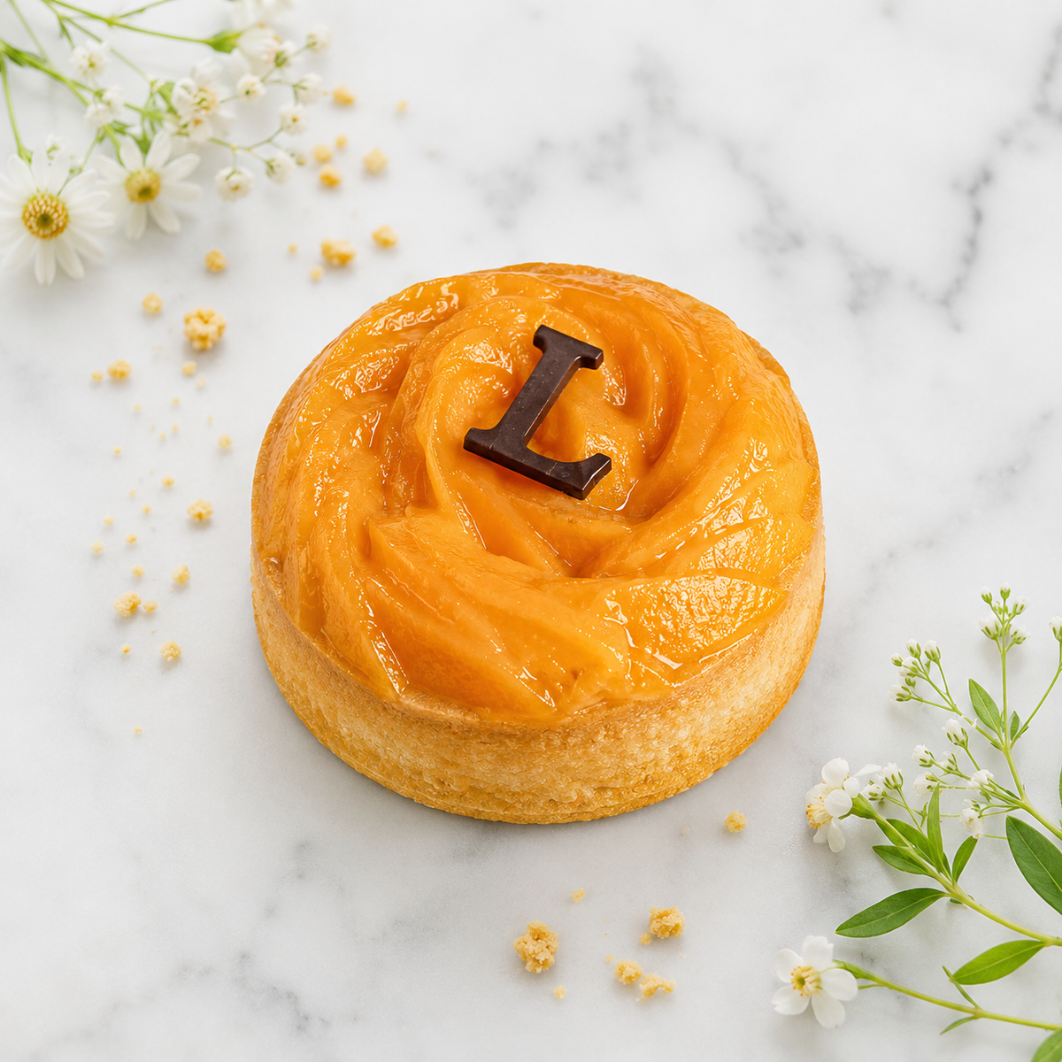 Mango Caramel Tart