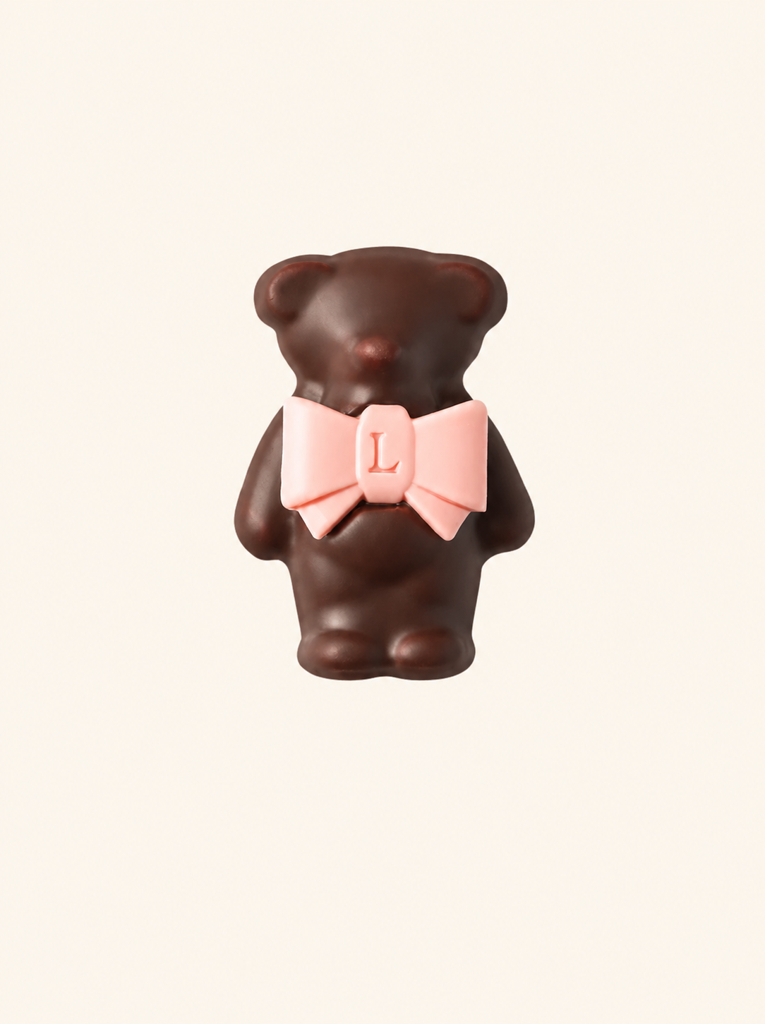Marshmallow Bear Coated with Dark Choco