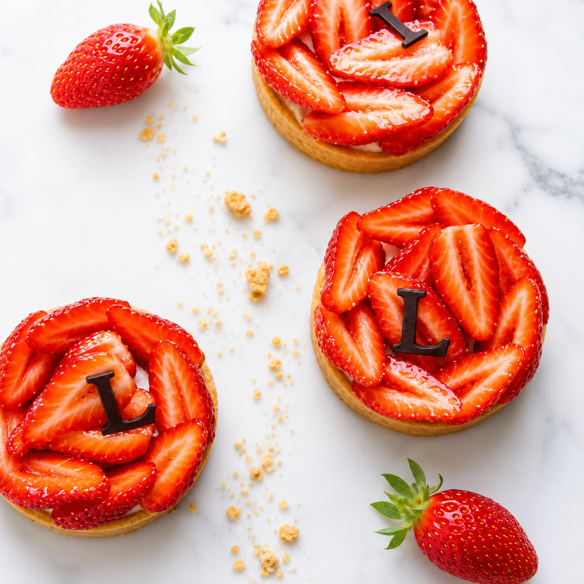 Strawberry Mascarpone Tart
