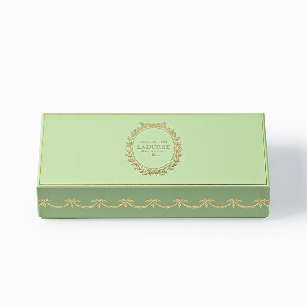 Macaron Gift Box of 30 - Green Prestige Box